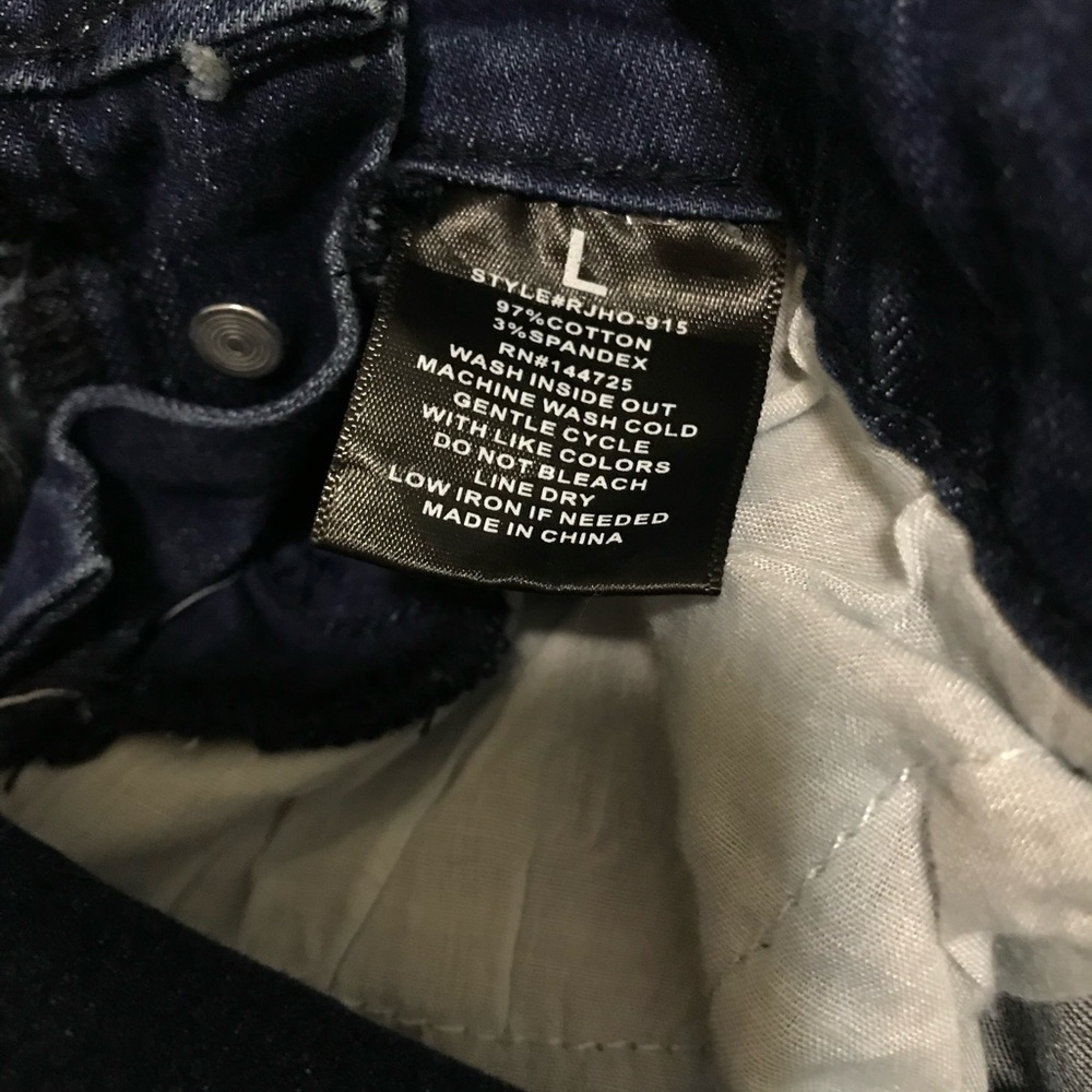 Women's Blue Denim Overalls. New, never worn - Picture 6 of 6